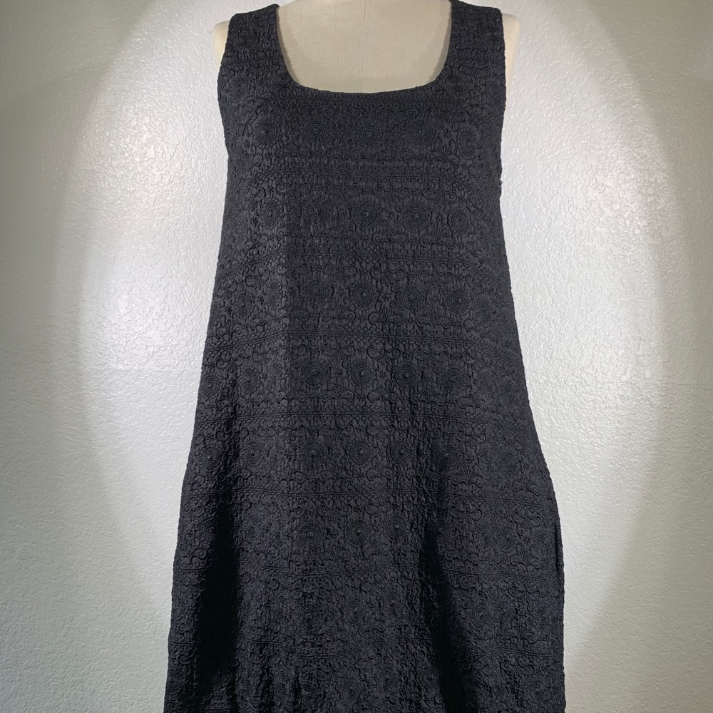 Pete & Greta by Johnny Was Embroidered Brocade Puff Dress S NWT